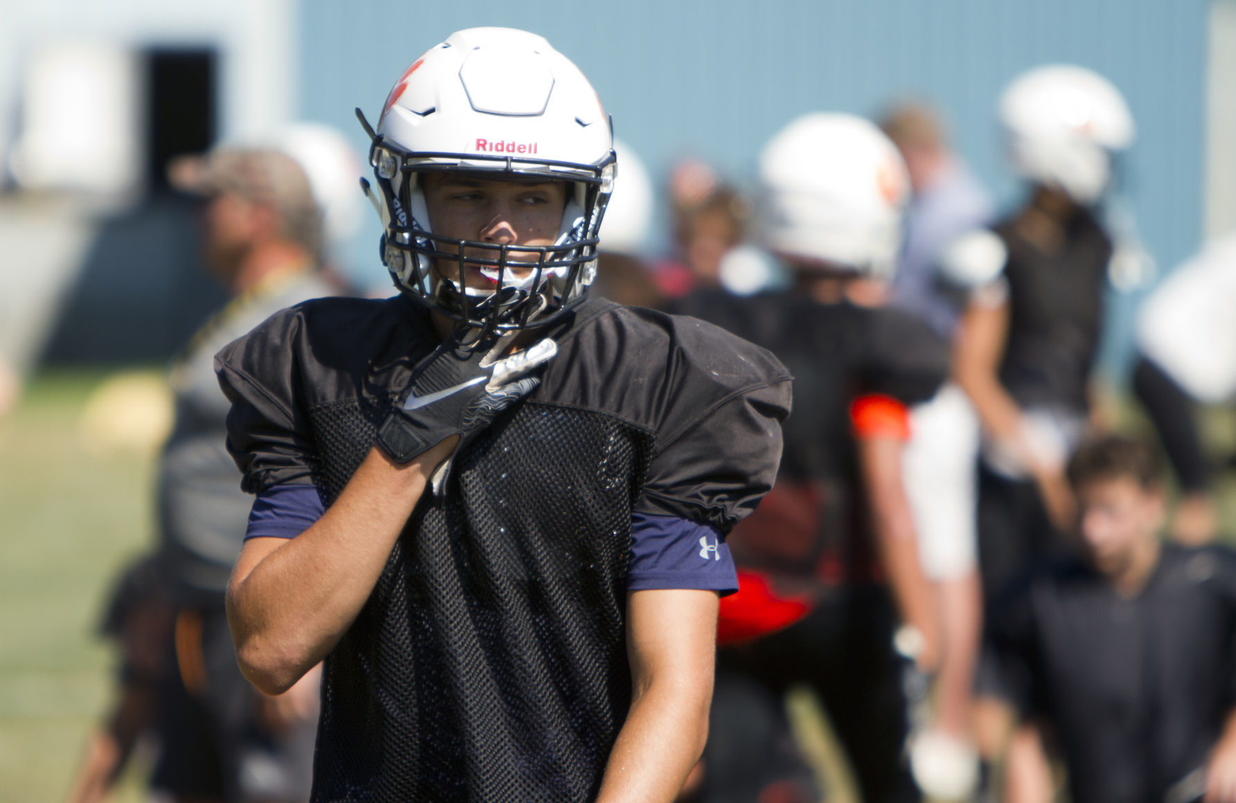 East Pennsboro football practice